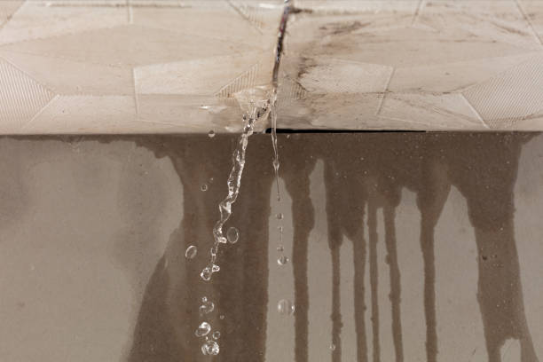 Professional Burst Pipe Cleanup technician working in Amarillo, TX